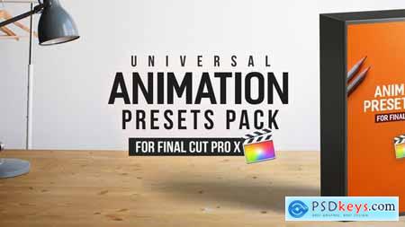 Videohive Animation Presets Pack - Final Cut Pro X Free