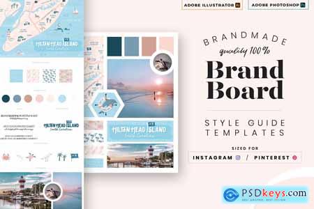 Brand Boards for Pinterest Instagram