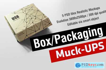 Box Packaging Mock-Up