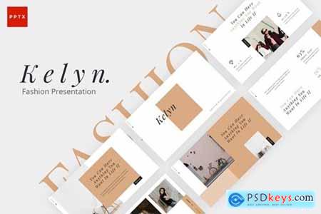 Kelyn Fashion - Powerpoint, Keynote, Google Slides Templates