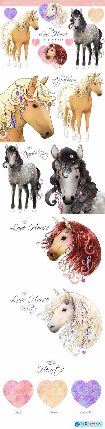 The Love Horse Set