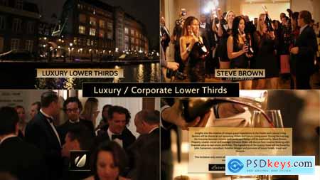Videohive Luxury Corporate - Lower Thirds Package Free