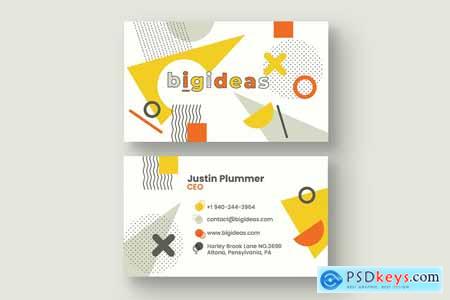 Coworking Space Business Card