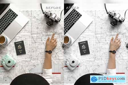 3 Desktop Lightroom Presets White