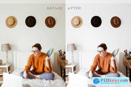 3 Desktop Lightroom Presets White