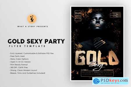 Gold Sexy Party