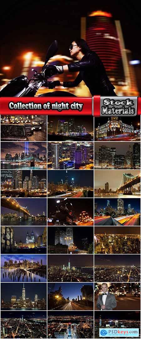 Collection of night city urban night life light lights road skyscraper metropolis 25 HQ Jpeg