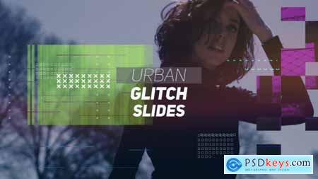 Videohive Urban Glitch Slides