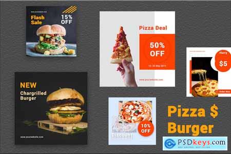 Pizza & Burger- Social Media Bundle