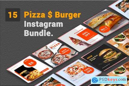 Pizza & Burger- Social Media Bundle
