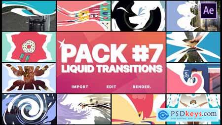 Videohive Liquid Transitions Pack 07 After Effects Template Free