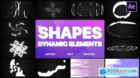 Videohive Dynamic Shapes Pack After Effects Free