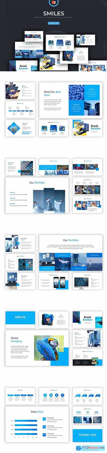 Smiles - Powerpoint Template