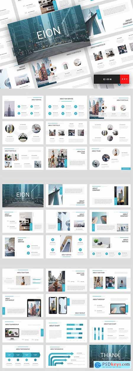 Eion - Corporate Powerpoint Google Slides and Keynote Templates