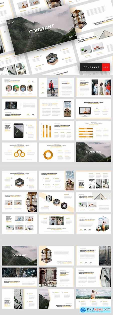 Constant - Creative Powerpoint Google Slides and Keynote Templates