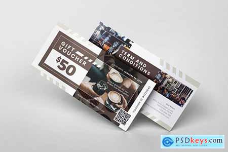 Coffeeshop AI and PSD Gift Voucher