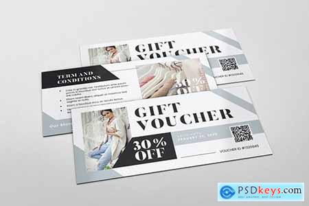 Fashion Boutique AI and PSD Gift Voucher