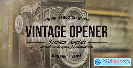Videohive Vintage Opener Two