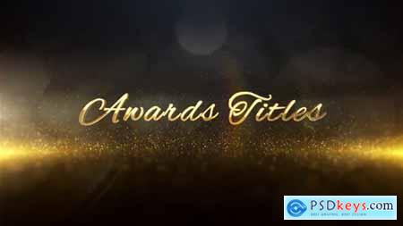 Videohive Awards Titles 3D