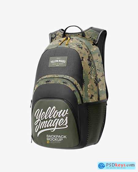 Download Backpack Mockup - Half Side View » Free Download Photoshop ...