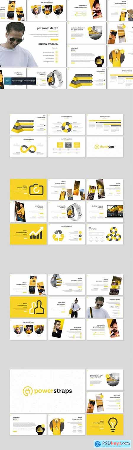 Powerstraps - Powerpoint, Keynote and Google Slides Templates