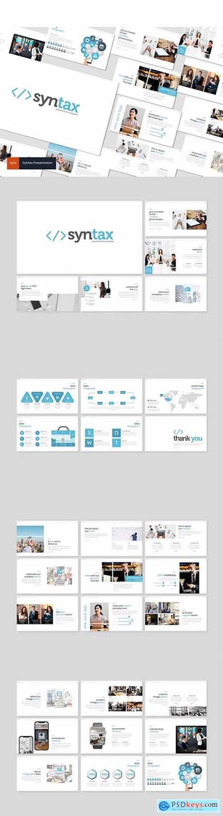 Syntax - Powerpoint, Keynote and Google Slides Templates