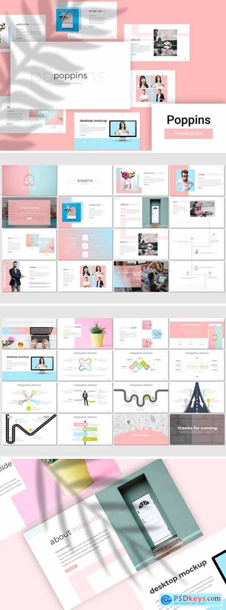Poppins - Powerpoint, Keynote, Google Slides Templates
