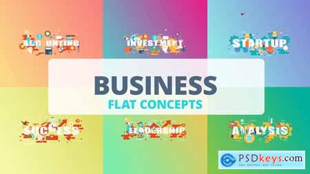 Videohive Business - Typography Flat Concept Free