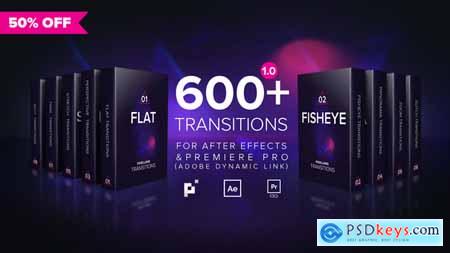 Videohive Pixelland transitions Pack