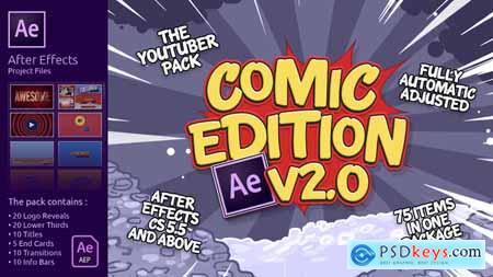 Videohive The YouTuber Pack Comic Edition V2.0 Free