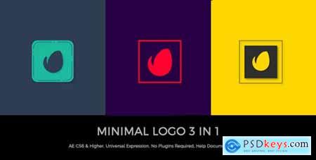 Videohive Minimal Logo 3 In 1 Free