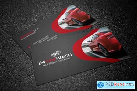 Car Wash Business Card