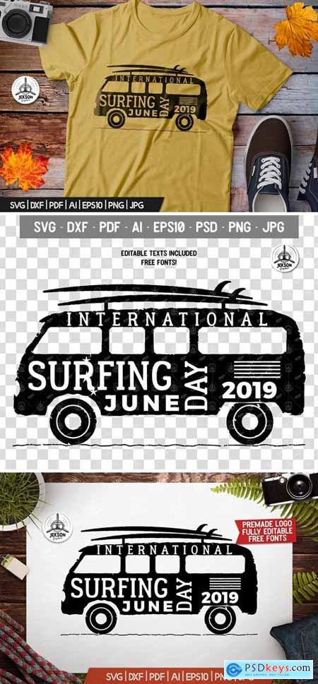 Download Surf Adventure Badge Vintage Summer Logo Shirt Free Download Photoshop Vector Stock Image Via Torrent Zippyshare From Psdkeys Com