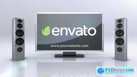 Videohive TV Speakers Logo Intro Free