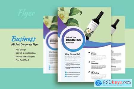 Business AD And Corporate Flyer