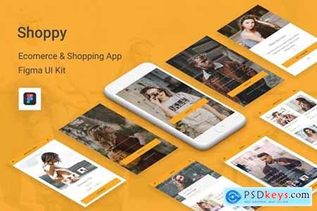 Shoppy - Ecommerce Mobile App for Figma