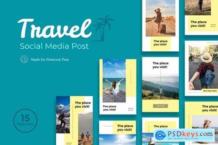 Travel Pinterest Templates