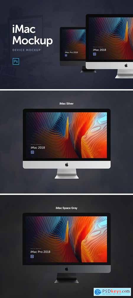 iMac 2018 Mockup