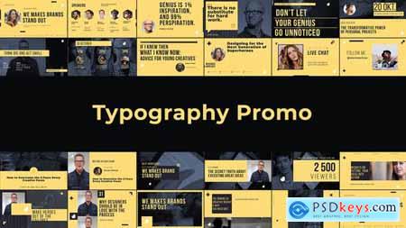 Videohive Typography Promo Free