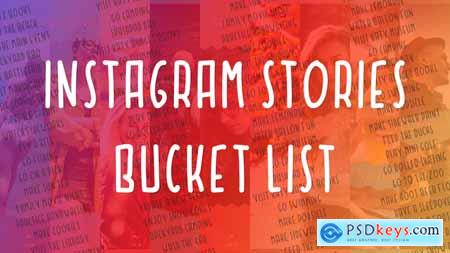 Videohive Instagram Stories Bucket List