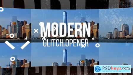 Videohive Modern Glitch Opener Free