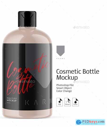 Cosmetic Bottle Mockup