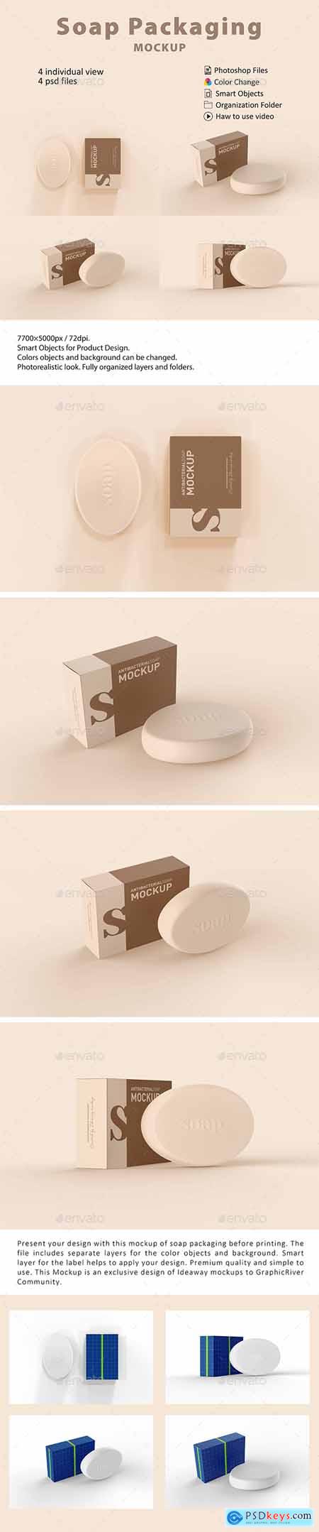Download Graphicriver Soap Packaging Mockup 23804136