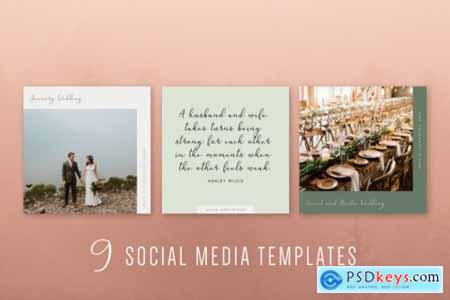 Wedding Social Media Templates
