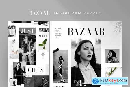 Bazaar - Instagram puzzle