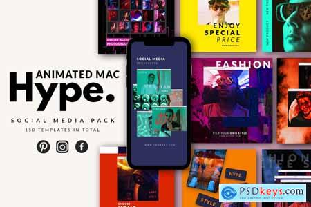 Animated Mac Hype Instagram Pack