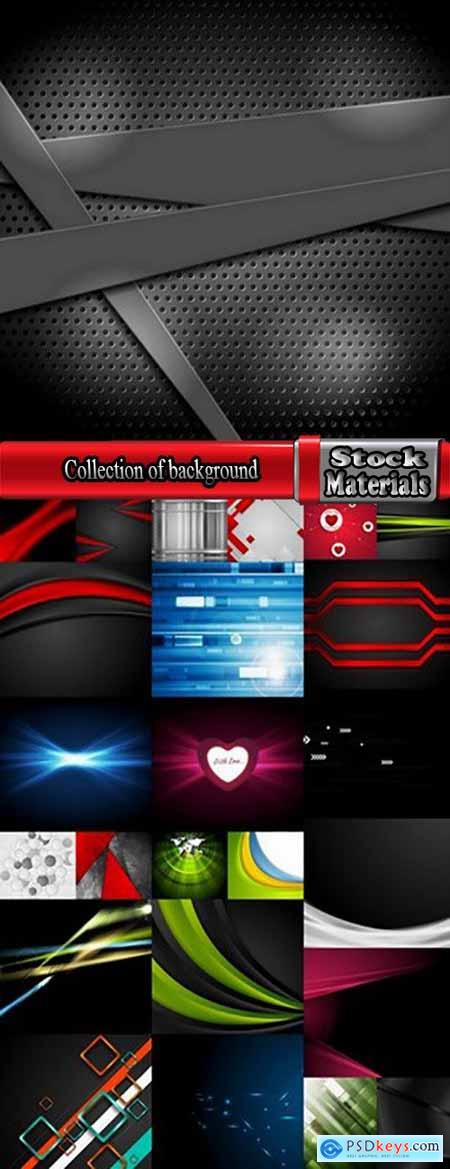 Collection of background is an example of a pattern wallpaper banner cover 25 EPS