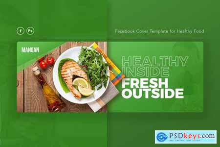 Mangan - Healthy Food Facebook Cover Template