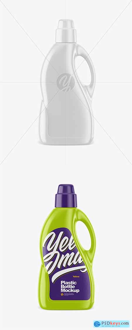 Glossy Detergent Bottle Mockup