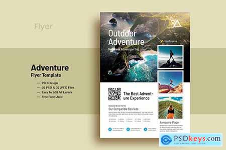 OutDoor Adventure Flyer Template